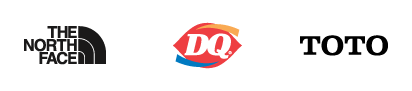 Nimbly trusted brand logos